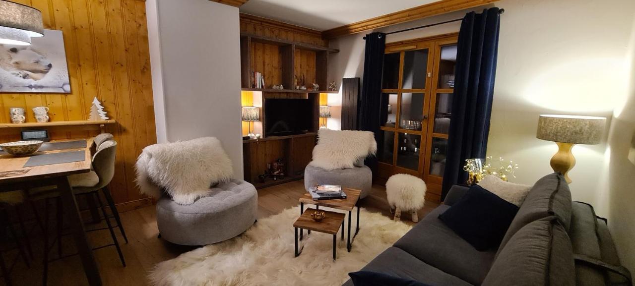 Arc 1950 Appartement De Standing Refuge Du Montagnard, Vue Incroyable Sur Le Montblanc, Skis Aux Pieds Acces Spa Et Piscine Les Arcs  Экстерьер фото