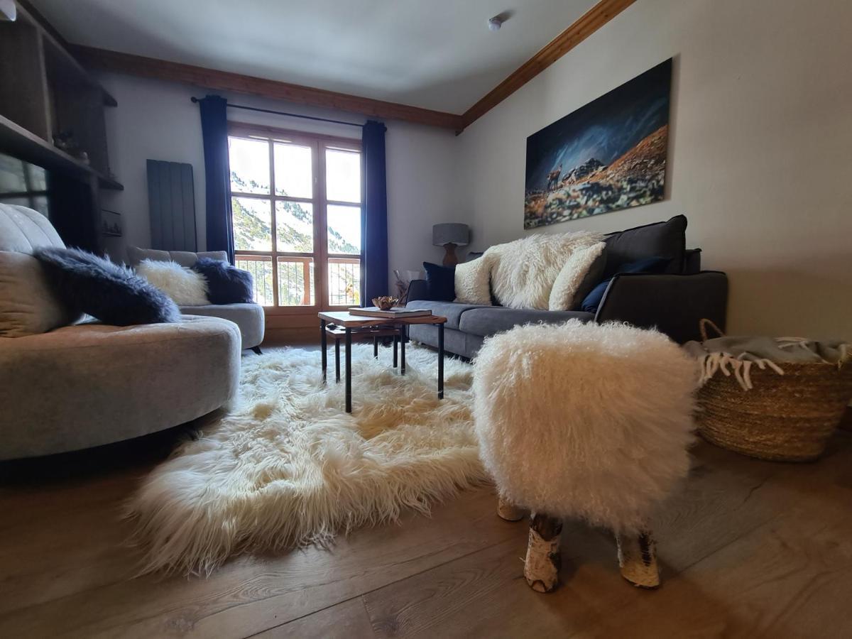 Arc 1950 Appartement De Standing Refuge Du Montagnard, Vue Incroyable Sur Le Montblanc, Skis Aux Pieds Acces Spa Et Piscine Les Arcs  Экстерьер фото