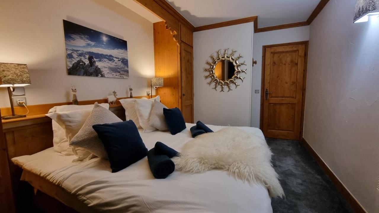 Arc 1950 Appartement De Standing Refuge Du Montagnard, Vue Incroyable Sur Le Montblanc, Skis Aux Pieds Acces Spa Et Piscine Les Arcs  Экстерьер фото